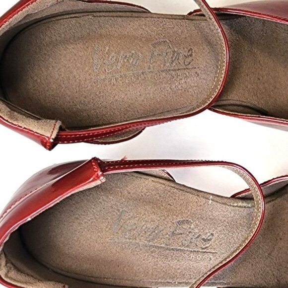 Red Satin Women Dance Heels Very Fine Dance Shoes Size 9 - Picture 7 of 9